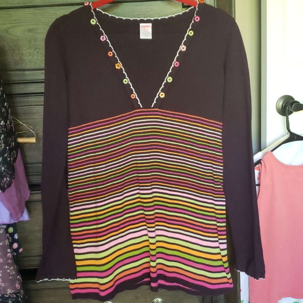 Gymboree All About Buttons Tunic Sweater Dress